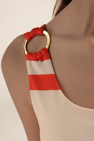 Balnéaire, Bikini top un hombro, RE.0B11052, Trajes de baño, Top, BIKINI