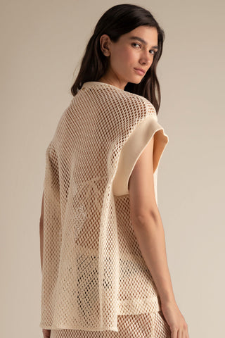 Balnéaire, Top manga corta, Ref. 0A95052, Ropa de playa, Camisas