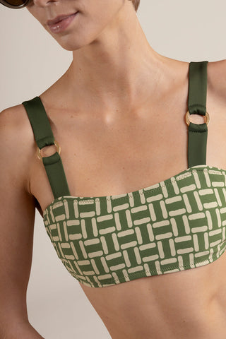 Balnéaire, Bikini top escote recto, Ref. 0B25053, Trajes de baño, Top, BIKINI