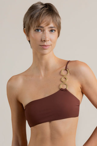 Balnéaire, Bikini top un hombro, Ref. 0B13T53, Trajes de baño, Top, BIKINI