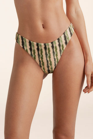 Touché México, Balneaire, Bikini bottom pierna alta, Ropa de playa mujer, Verano, Playa