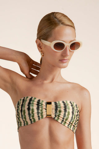 Touché México, Balneaire, Bikini top bandeau, Ropa de playa mujer, Verano, Playa