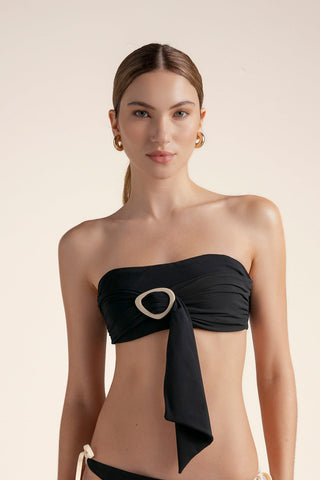Touché México, Balneaire, Bikini top bandeau, Ropa de playa mujer, Verano, Playa