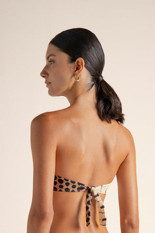 Touché México, Bikini top bandeau, Ropa de playa mujer, Verano, Playa