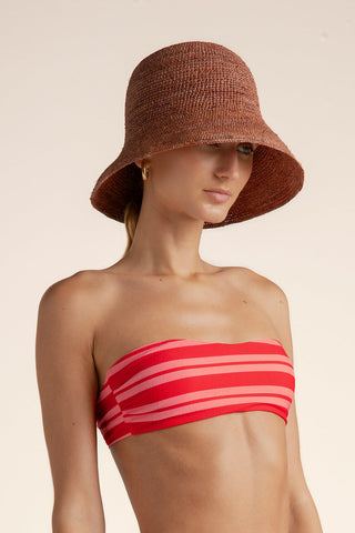 Touché México, Balneaire, Bikini top bandeau, Ropa de playa mujer, Verano, Playa