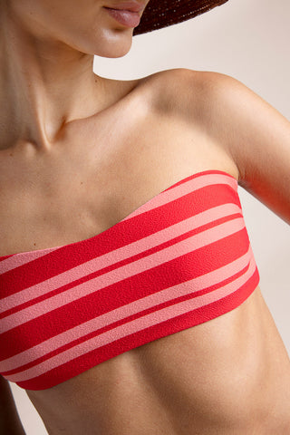 Touché México, Balneaire, Bikini top bandeau, Ropa de playa mujer, Verano, Playa