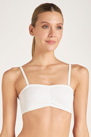 Brasier strapless con copa