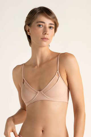 Touché México, Brasier clásico sin copa, Lingerie, Lenceria de dama