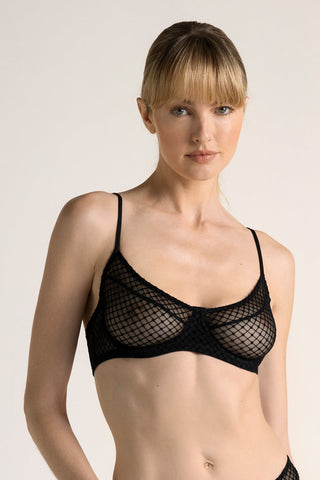 Touché México, Brasier clásico sin copa Lingerie , Lenceria