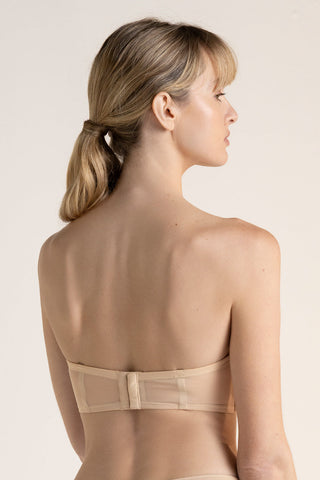 Touché México, Brasier strapless con copa, Ropa intima femenina