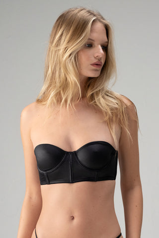 Touché México, Brasier strapless sin copa, Lingerie, Lenceria luxury