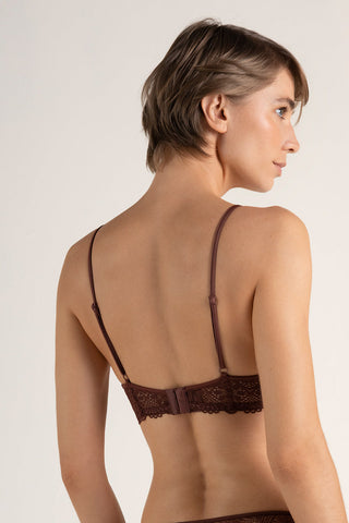 Touché México, Brasier triangular sin copa, Lingerie, Lenceria femenina