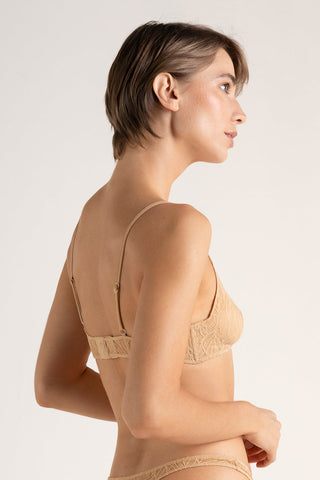 Touché México, Brasier triangular sin copa, Lingerie, Ropa interior femenina
