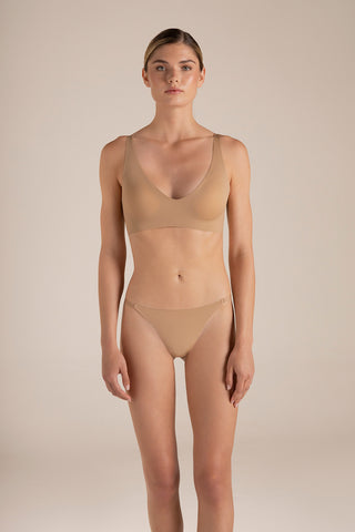 Brasier triangular con copa