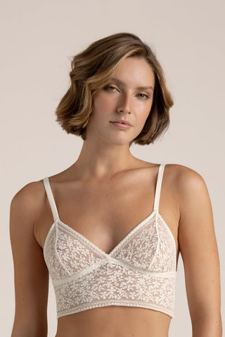 Touché México, Brasier triangular sin copa, Lingerie, Lencería mujer, Ropa interior, Novias