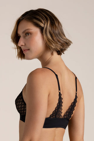 Touché México, Brasier triangular sin copa, Lingerie, Lencería mujer, Ropa interior