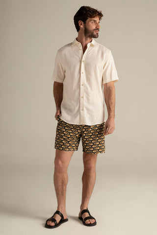 Îlot México, Camisa bali, Verano, Playa, Ropa para hombre