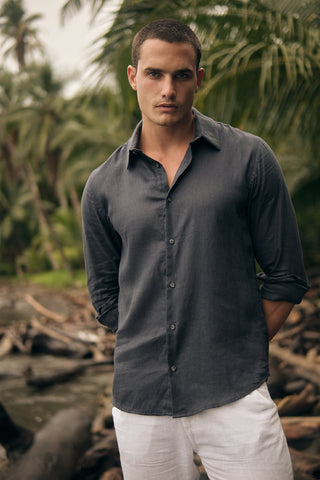 Îlot México, Camisa fiji privé, Pantaloneta baño hombre, Verano, Look playero