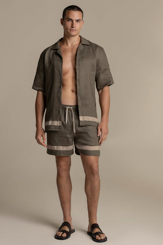 Îlot México, Short faro, Short baño hombre, Verano, Playa, Ropa hombre