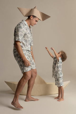 Îlot México, Camisa kids, Pantaloneta baño hombre, Verano, Look playero