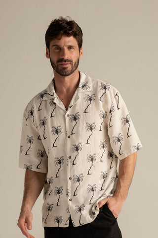 Îlot México, Camisa ibiza , Verano, Playa, Ropa para hombre