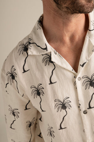 Îlot México, Camisa ibiza, Verano, Playa, Ropa para hombre