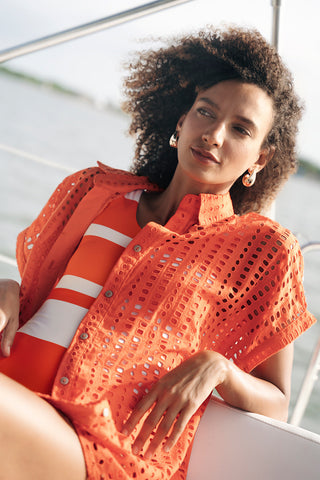 Balnéaire, Camisa manga corta, RE.0A12052, Ropa de playa, Camisas