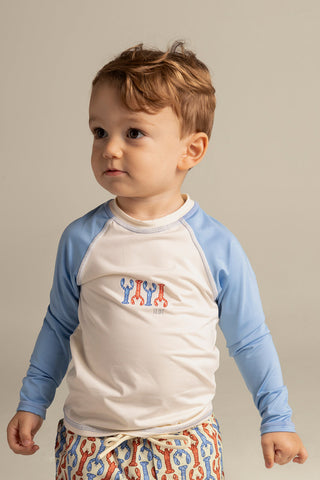 Îlot México, Camiseta lycra kids, Verano, Playa, Ropa para hombre