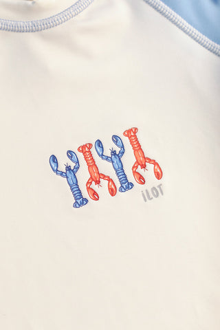 Îlot México, Camiseta lycra kids, Verano, Playa, Ropa para hombre