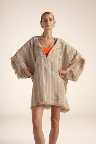 Touché México, Balneaire, Cover up corto, Ropa de playa mujer, Verano, Playa, Salida de baño