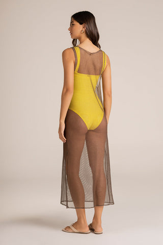 Touché México, Balneaire, Cover up largo, Trajes de baño, ropa de playa, Accesorios para la paya, prenda de vacaciones