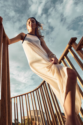 Touché México, Balneaire, Cover up largo, Ropa de playa mujer, Verano, Playa, Salida de baño