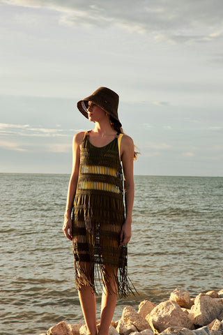 Touché México, Balneaire, Cover up largo, Ropa de playa mujer, Verano, Playa, Salida de baño