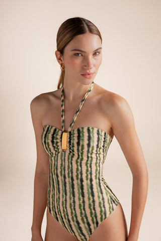 Touché México, Balneaire, Entero bandeau, Ropa de playa mujer, Verano, Playa