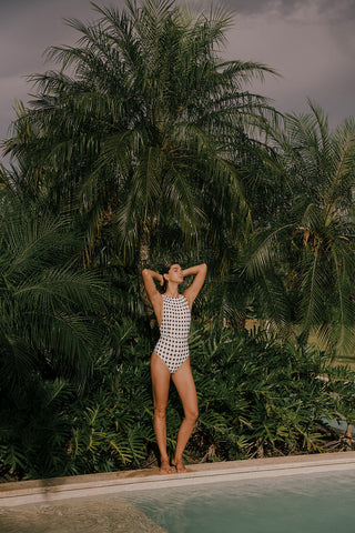 Touché México, Balneaire, Bikini bottom pierna alta, Vestido de baño mujer, Verano, Playa