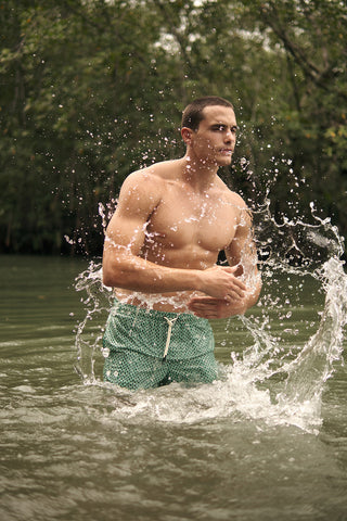 Îlot México, Pantaloneta bahía, Pantaloneta baño hombre, Verano, Playa