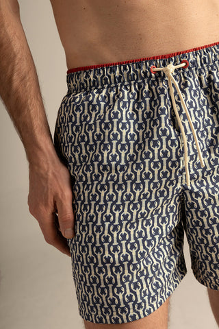 Îlot México, Pantaloneta bahía, Verano, Playa, Ropa para hombre
