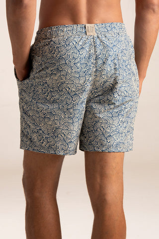 Îlot México, Pantaloneta bahía, Verano, Playa, Ropa para hombre, Pantaloneta de baño masculina