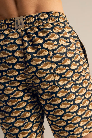 Îlot México, Pantaloneta bahía, Verano, Playa, Ropa para hombre