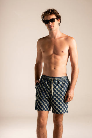 Îlot México, Pantaloneta bahía, Verano, Playa, Ropa para hombre