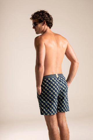 Îlot México, Pantaloneta bahía, Verano, Playa, Ropa para hombre