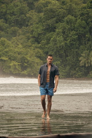 Îlot México, Pantaloneta península, Pantaloneta baño hombre, Verano, Look playero