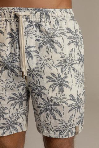Îlot México, Short faro, Pantaloneta baño hombre, Verano, Look playero