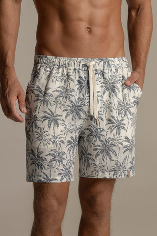 Îlot México, Short faro, Pantaloneta baño hombre, Verano, Look playero