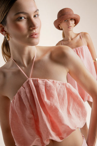 Touché México, Balneaire, Top halter, Ropa de playa mujer, Verano, Playa, Salida de baño
