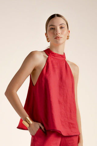 Touché México, Balneaire, Top halter, Ropa de playa mujer, Verano, Playa, Salida de baño
