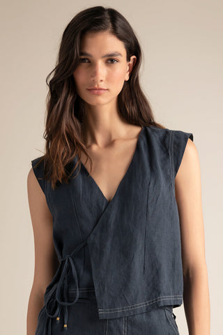 Balnéaire, Top manga corta, RE.0A08052, Ropa de playa, Camisas