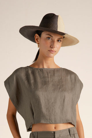 Touché México, Balneaire, Top manga corta, Ropa de playa mujer, Verano, Playa, Salida de baño