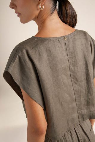 Touché México, Balneaire, Top manga corta, Ropa de playa mujer, Verano, Playa, Salida de baño