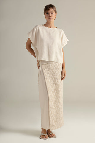 Touché México, Top manga corta, Balneaire, Ropa casual para la playa